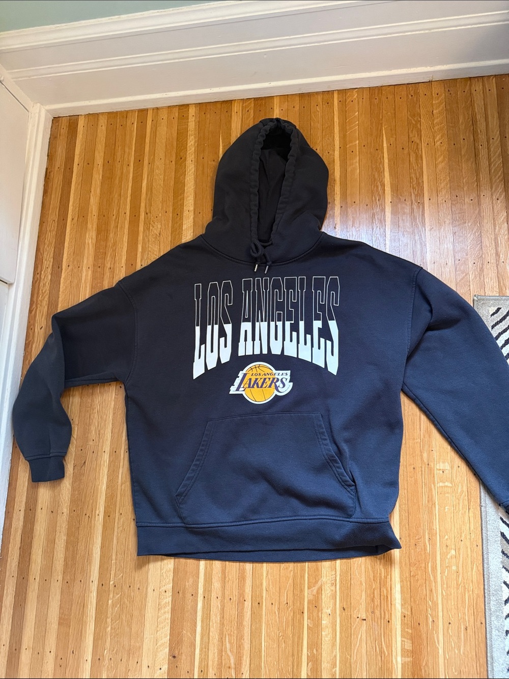 Los Angeles Lakers Dark Gray Hoodie- NBA from Primark